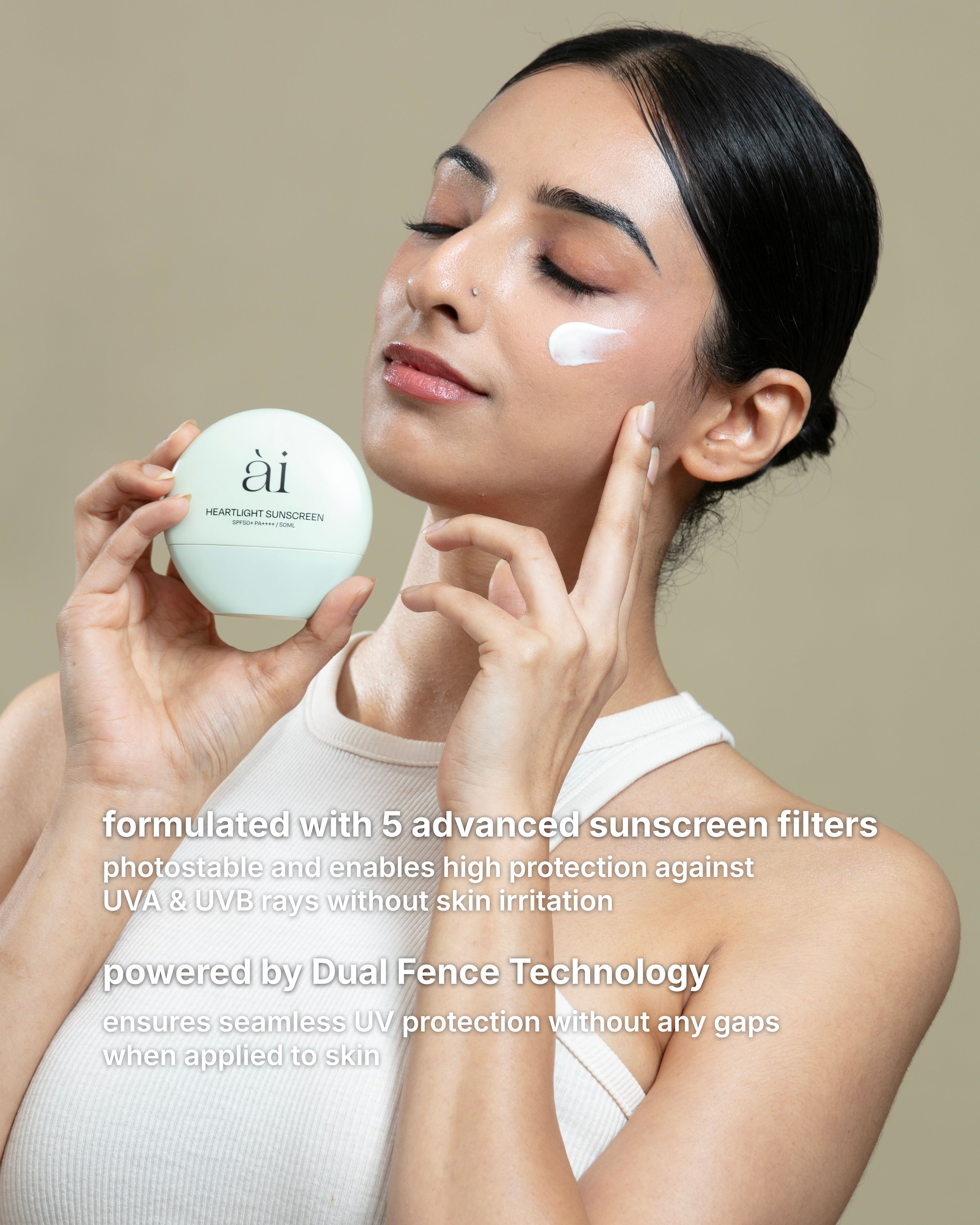 Heartlight Sunscreen SPF 50+ PA++++